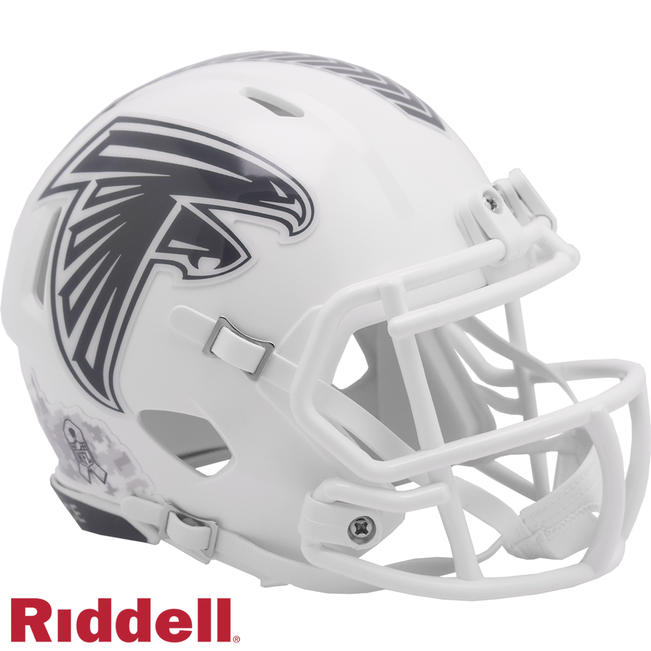 Atlanta Falcons Helmet Riddell Replica Mini Speed Style Salute To Service 2024