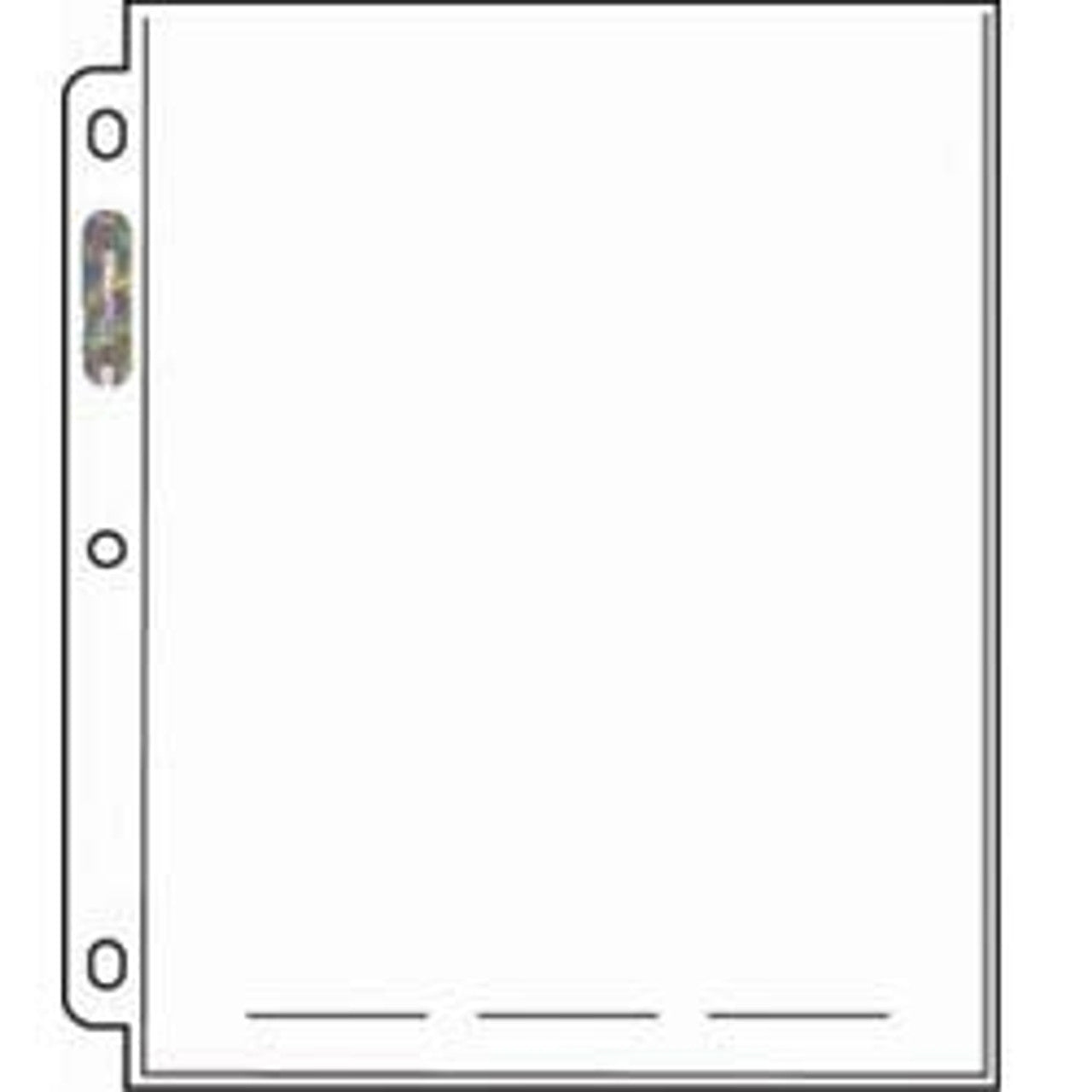 Ultra Pro 8"x10" Pages 201D (100ct)