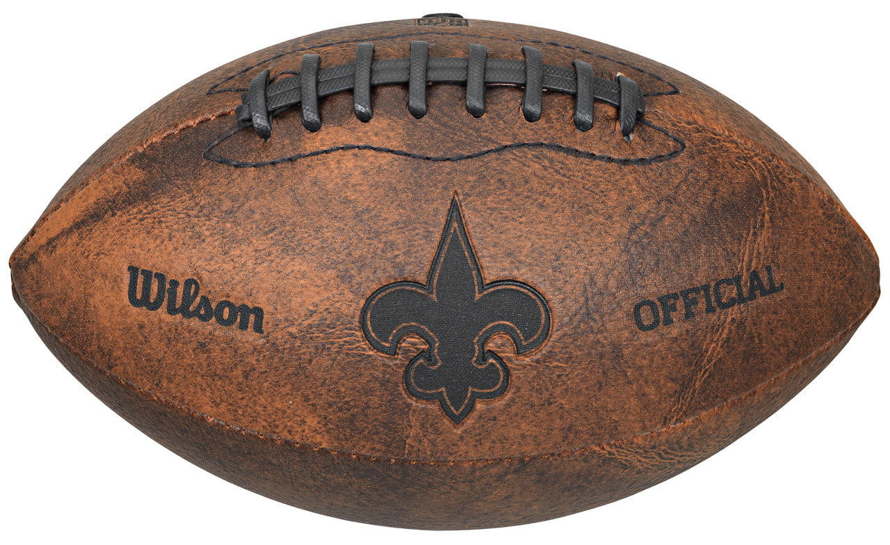 New Orleans Saints Football - Vintage Throwback - 9 Inches