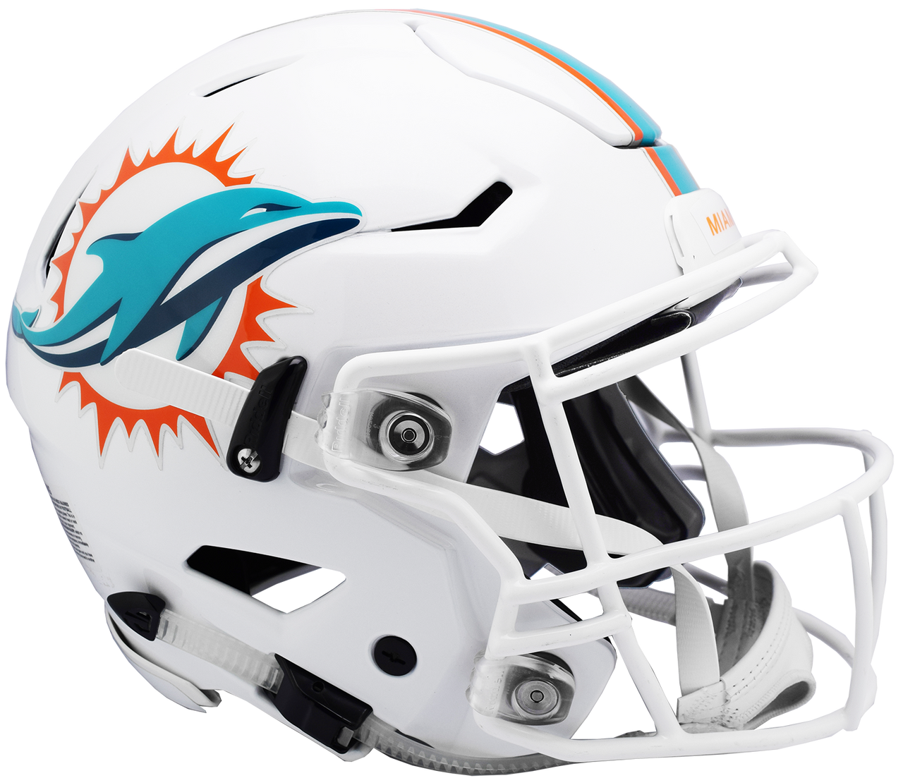 Miami Dolphins Helmet Riddell Authentic Full Size SpeedFlex Style