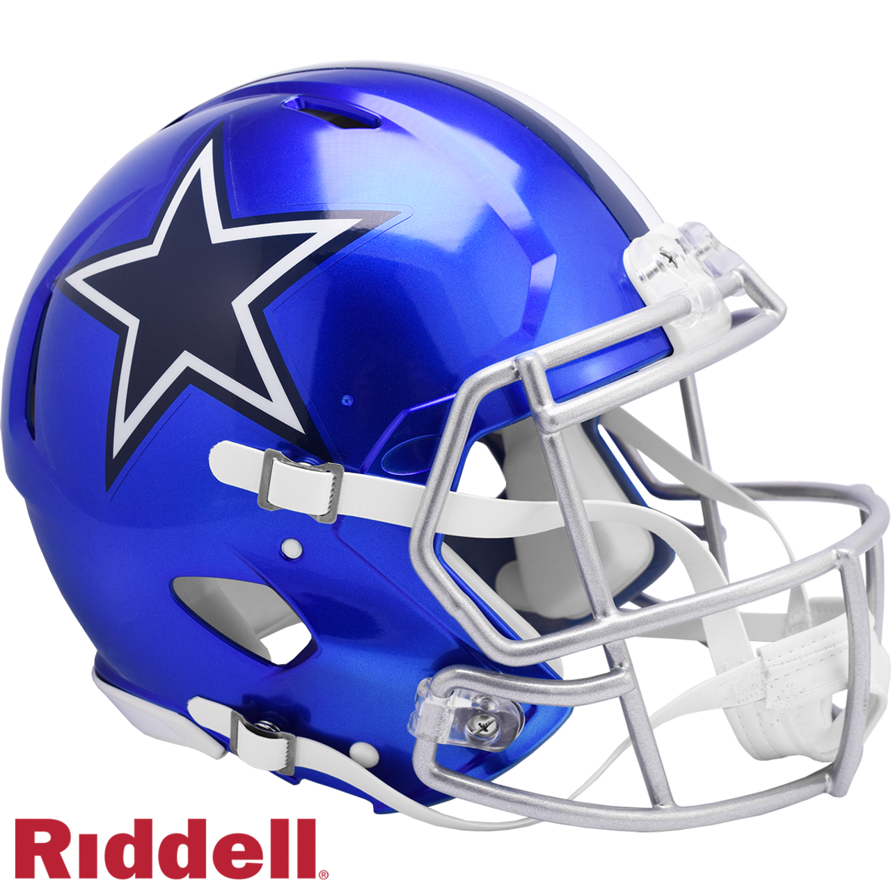 Dallas Cowboys Helmet Riddell Authentic Full Size Speed Style FLASH Alternate