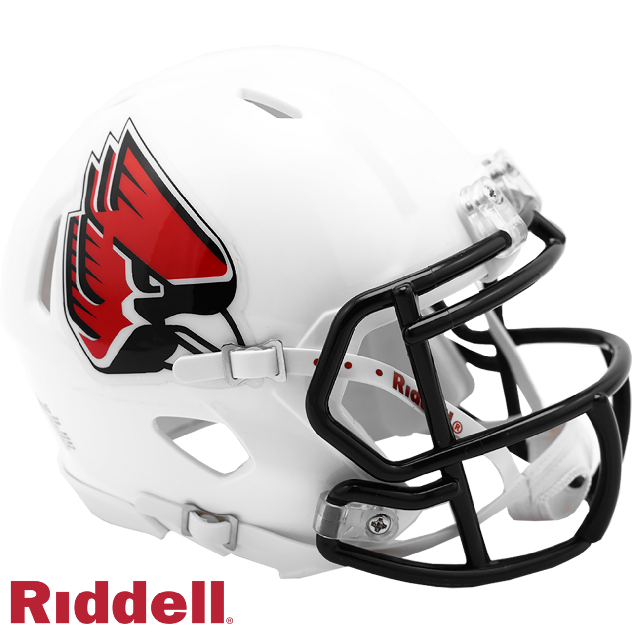 Ball State Cardinals Helmet Riddell Replica Mini Speed Style