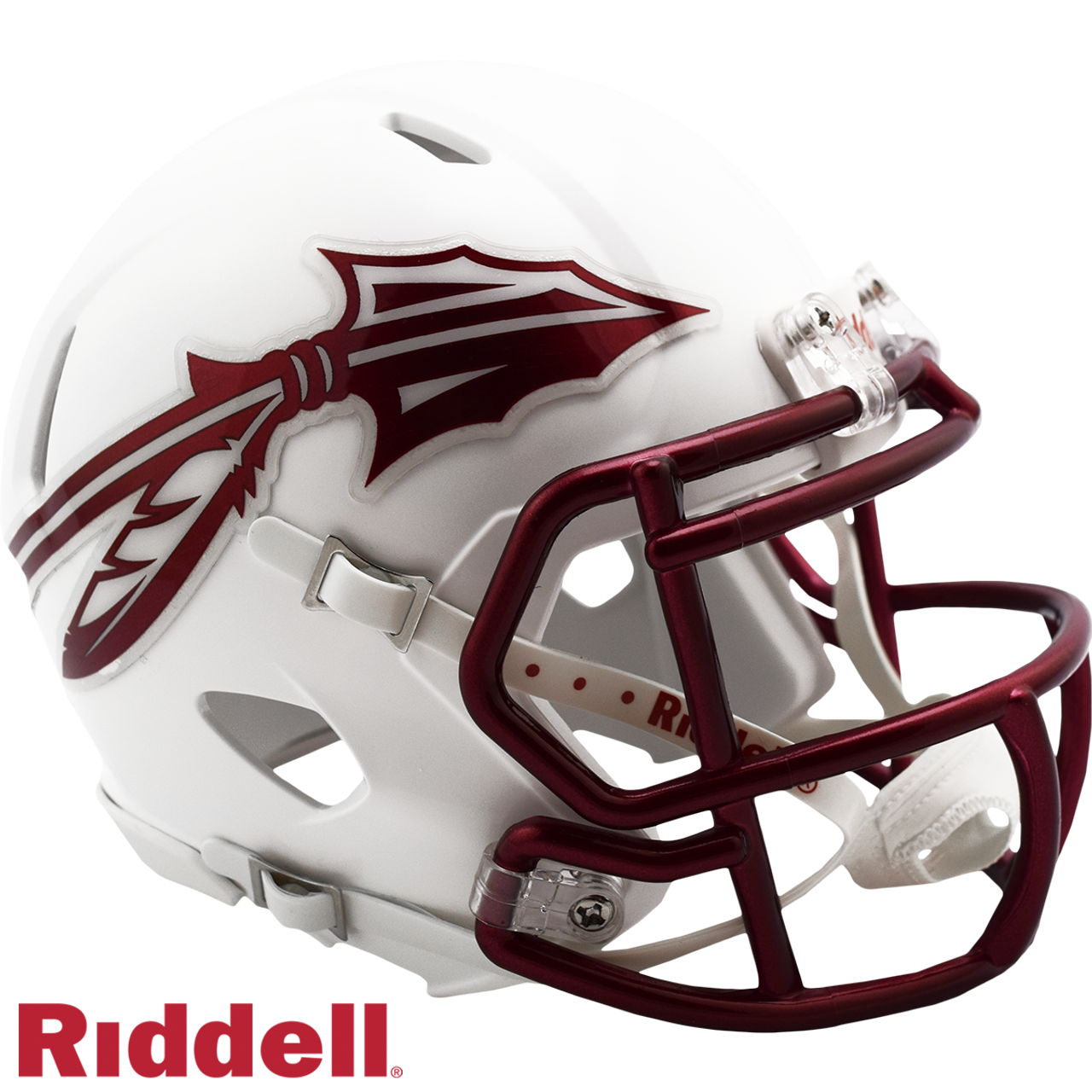 Florida State Seminoles Helmet Riddell Replica Mini Speed Style White 2023