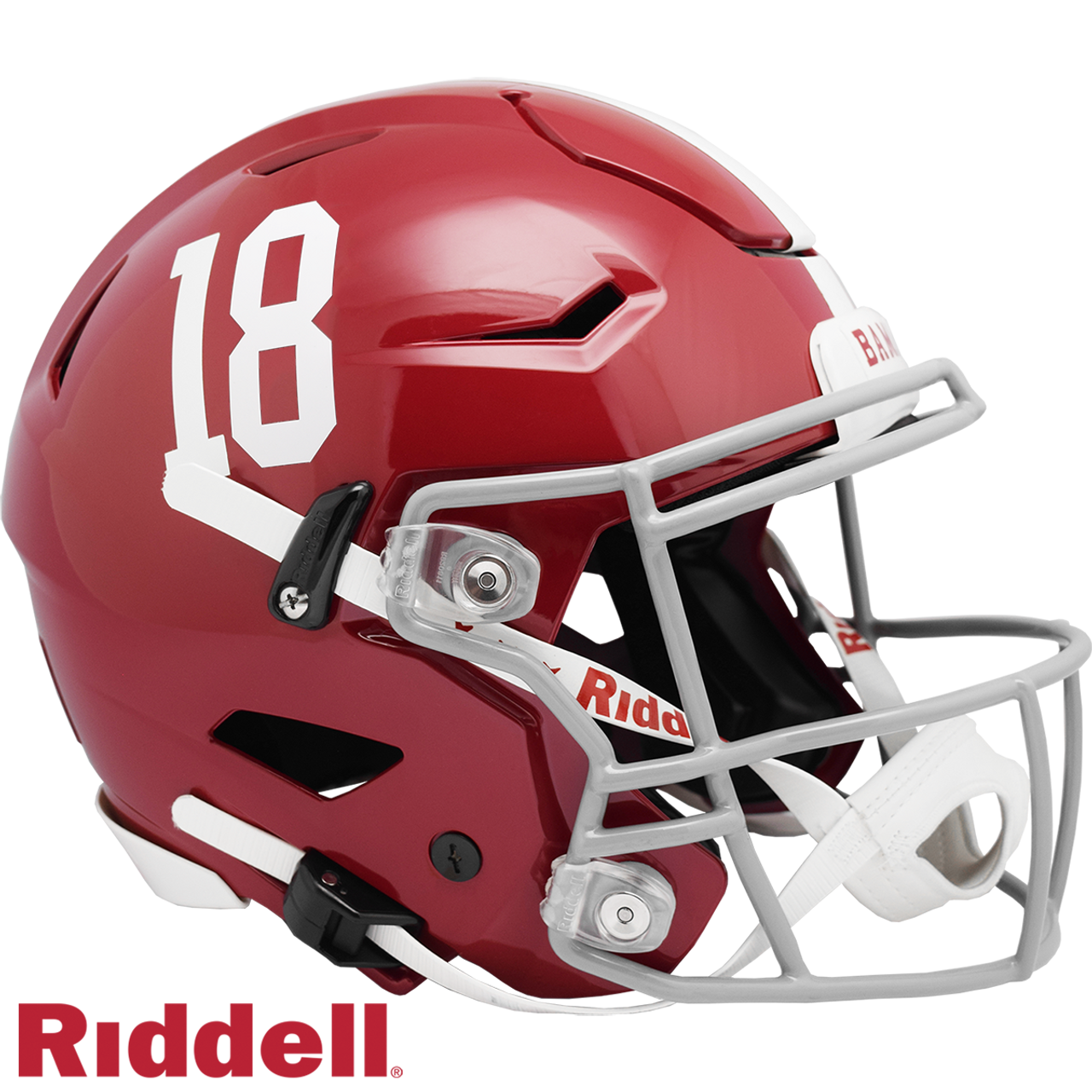 Alabama Crimson Tide Helmet Riddell Authentic Full Size SpeedFlex Style #18