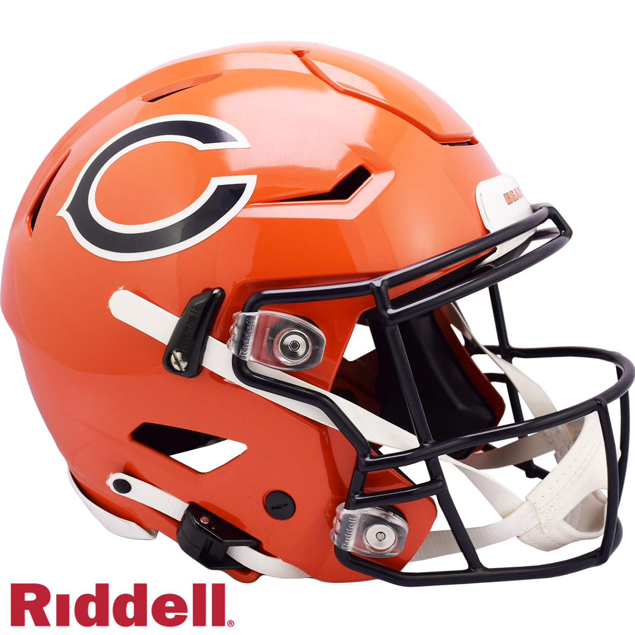 Chicago Bears Helmet Riddell Authentic Full Size SpeedFlex Style On-Field Alternate