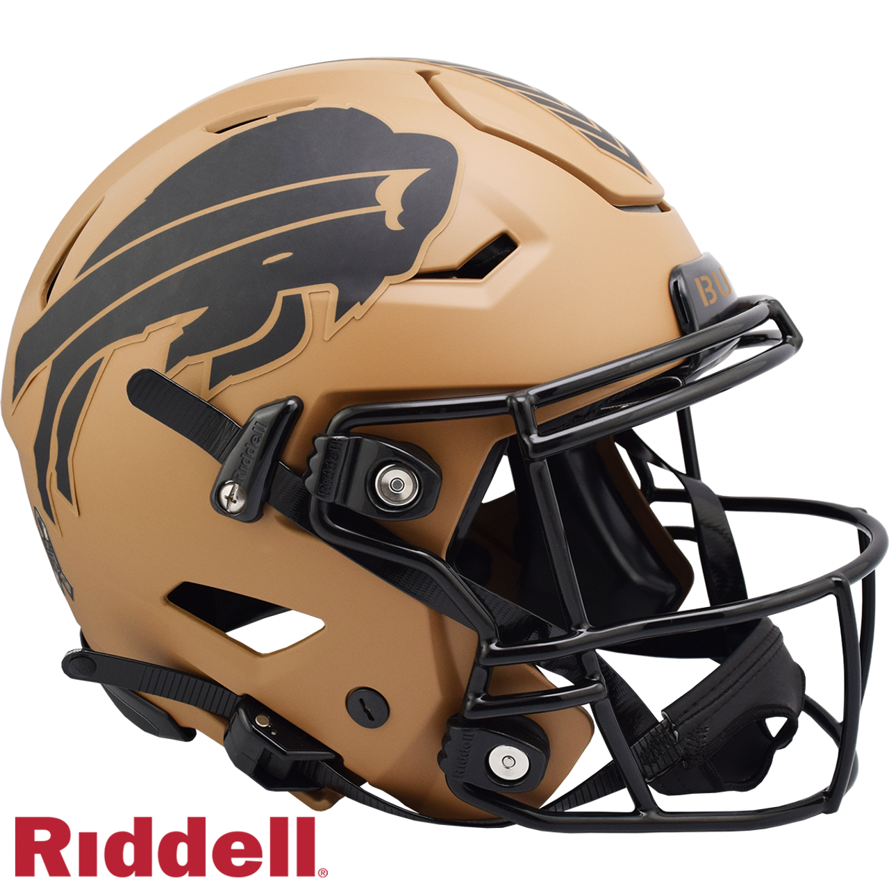 Buffalo Bills Helmet Riddell Authentic Full Size SpeedFlex Style Salute To Service 2023