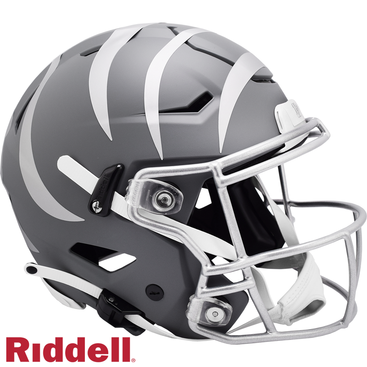 Cincinnati Bengals Helmet Riddell Authentic Full Size SpeedFlex Style Slate Alternate