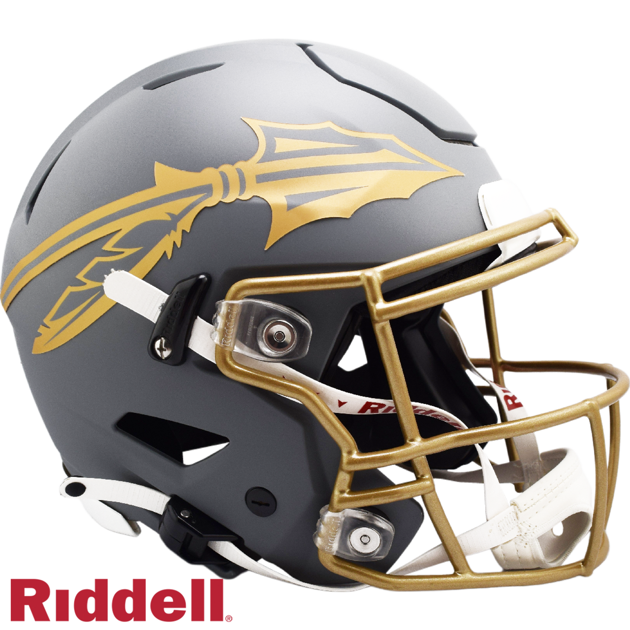 Florida State Seminoles Helmet Riddell Authentic Full Size SpeedFlex Style Slate Alternate