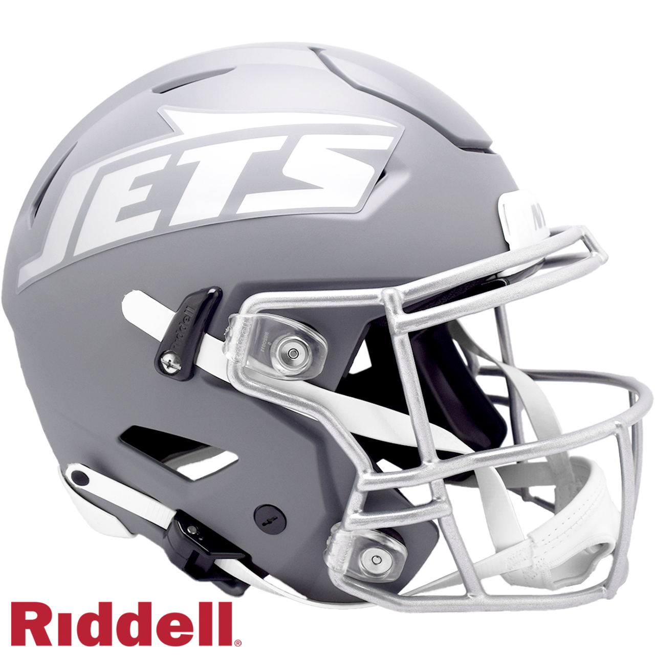 New York Jets Helmet Riddell Authentic Full Size SpeedFlex Style Slate Alternate 2024