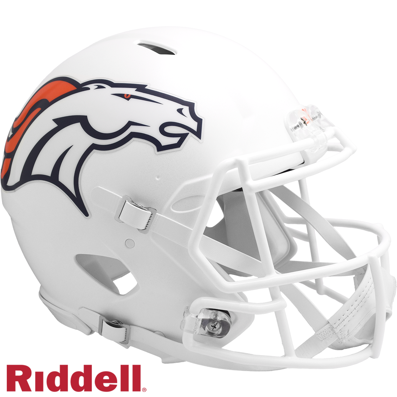 Denver Broncos Helmet Riddell Authentic Full Size Speed Style On-Field Alternate 2024