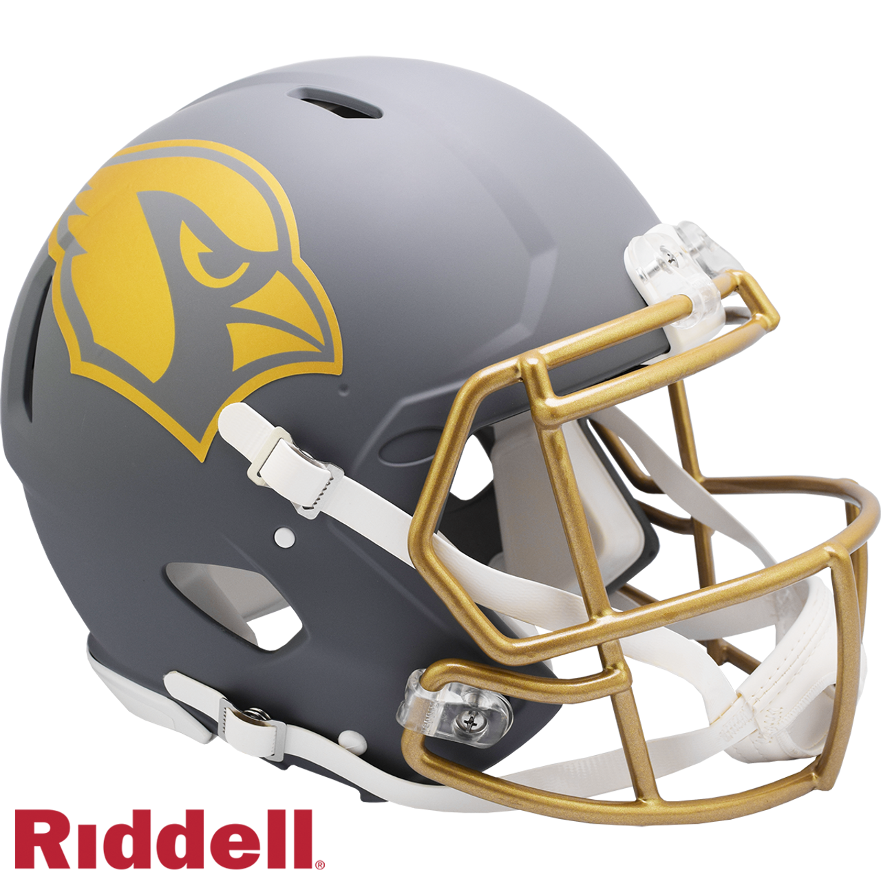 Arizona Cardinals Helmet Riddell Authentic Full Size Speed Style Slate Alternate