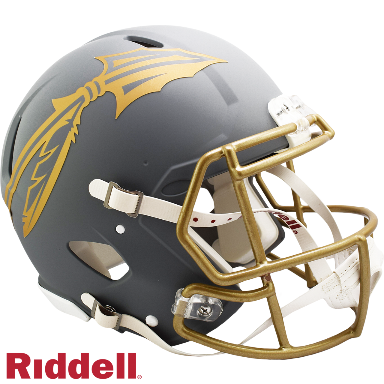 Florida State Seminoles Helmet Riddell Authentic Full Size Speed Style Slate Alternate