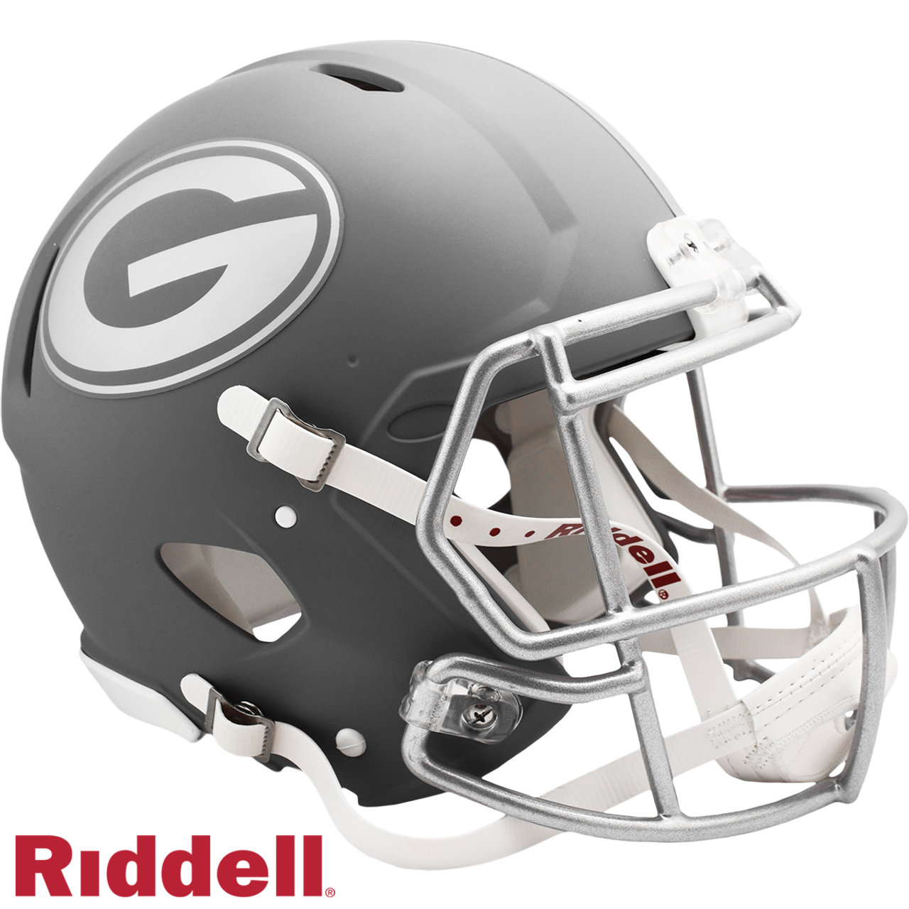 Georgia Bulldogs Helmet Riddell Authentic Full Size Speed Style Slate Alternate