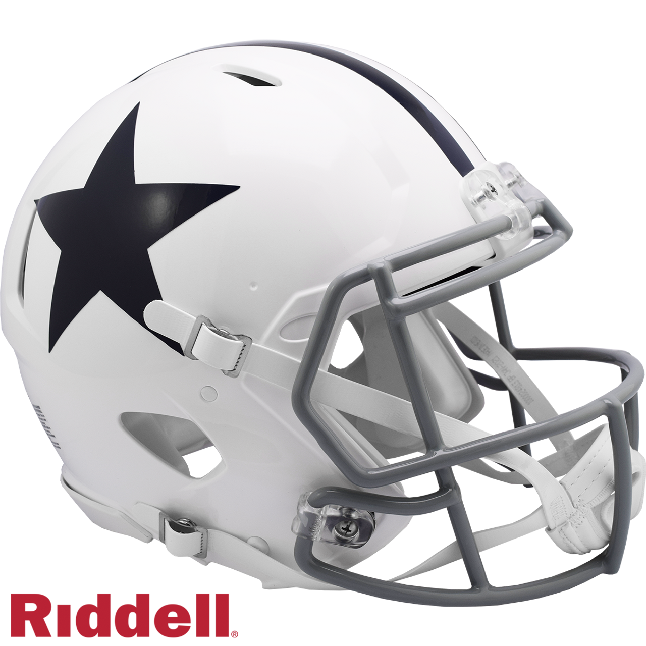 Dallas Cowboys Helmet Riddell Authentic Full Size Speed Style 1960-1963 T/B