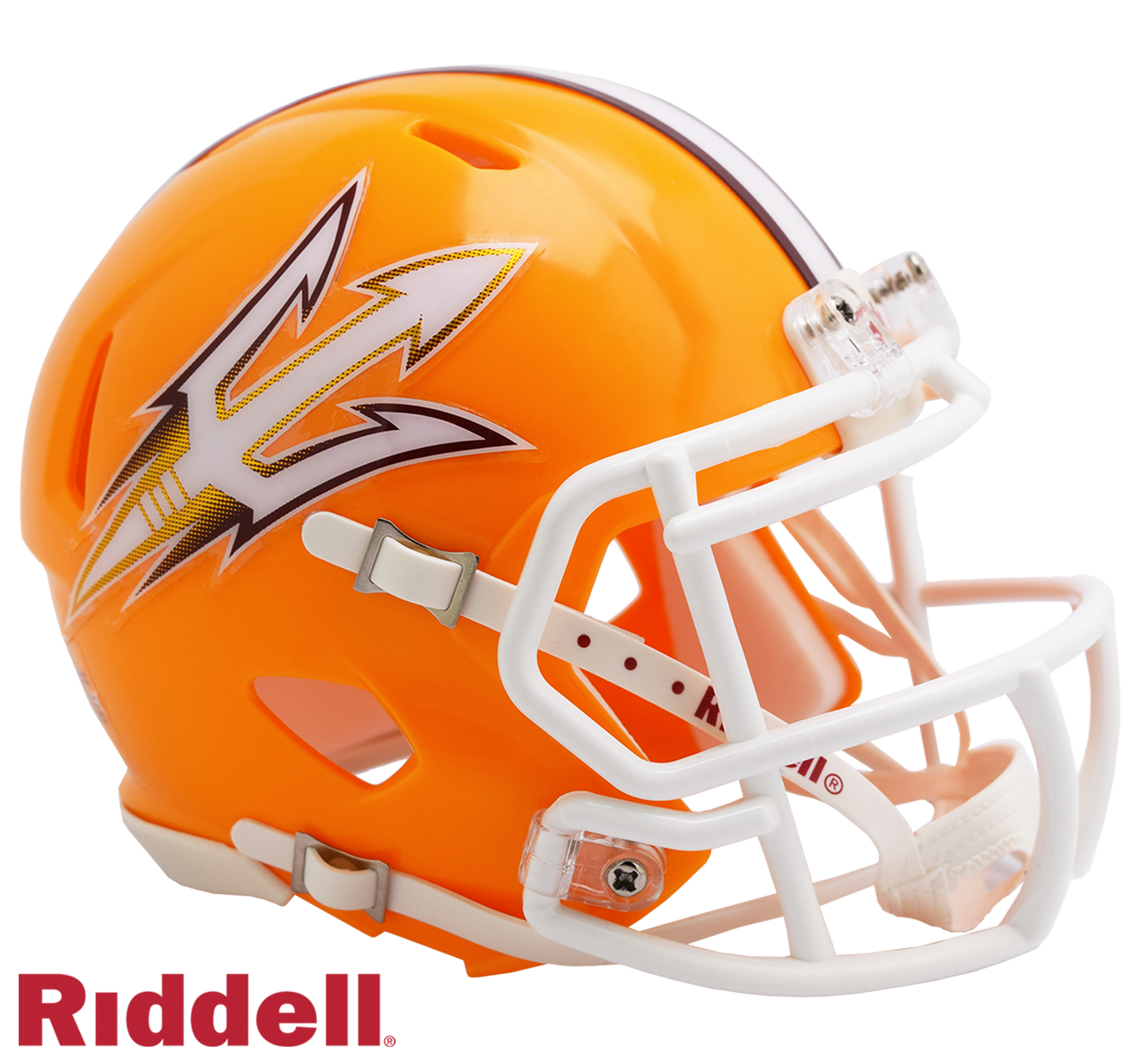 Arizona State Sun Devils Helmet Riddell Replica Mini Speed Style Gold 2024