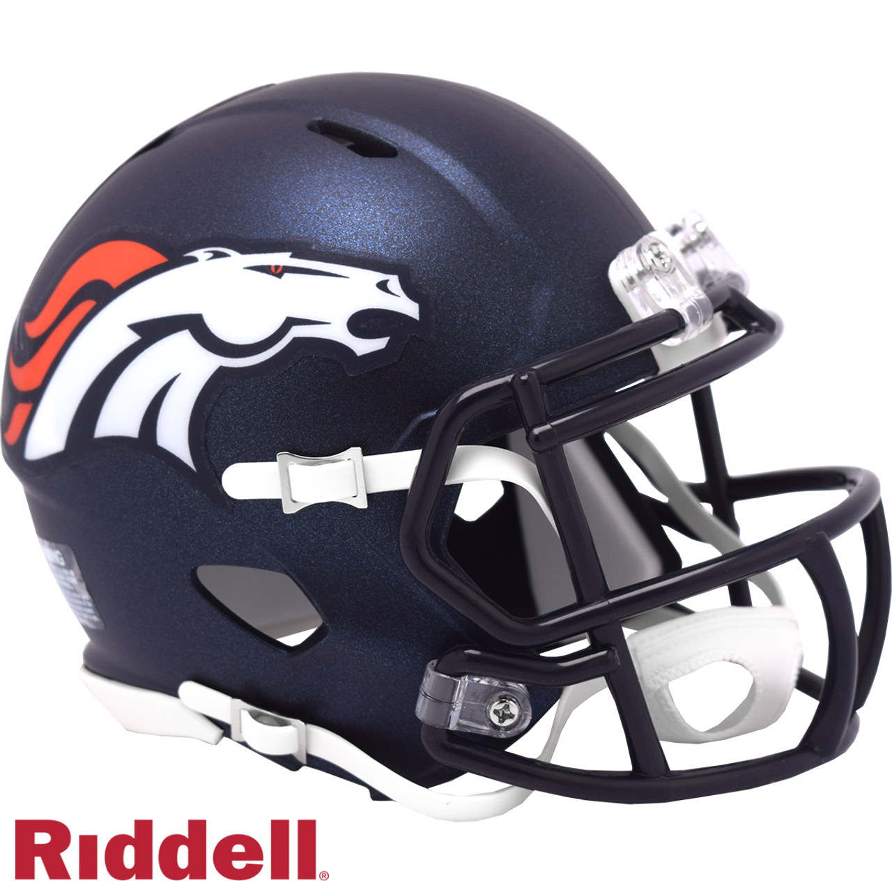 Denver Broncos Helmet Riddell Replica Mini Speed Style 2024