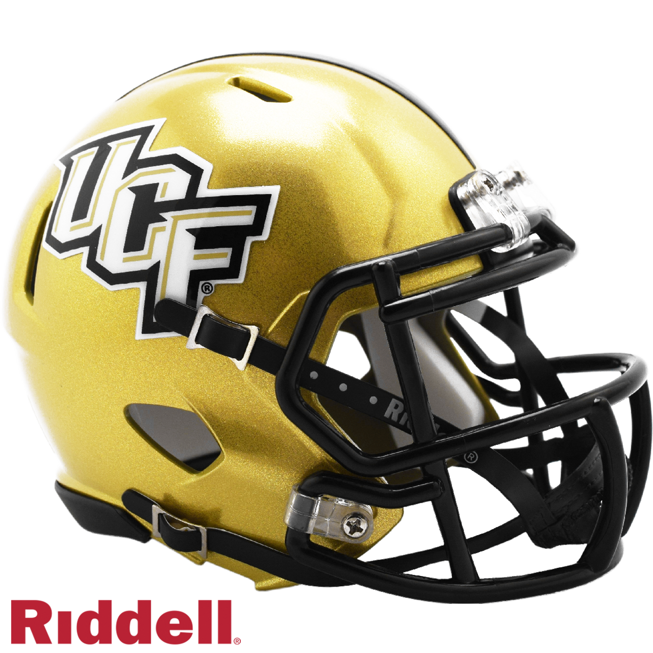 Central Florida Knights Helmet Riddell Replica Mini Speed Style Gold