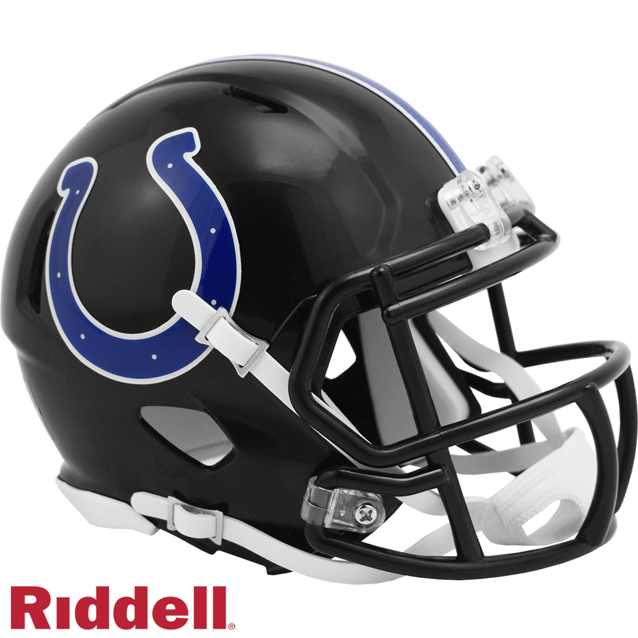 Indianapolis Colts Helmet Riddell Replica Mini Speed Style On-Field Alternate 2023 Indiana Nights