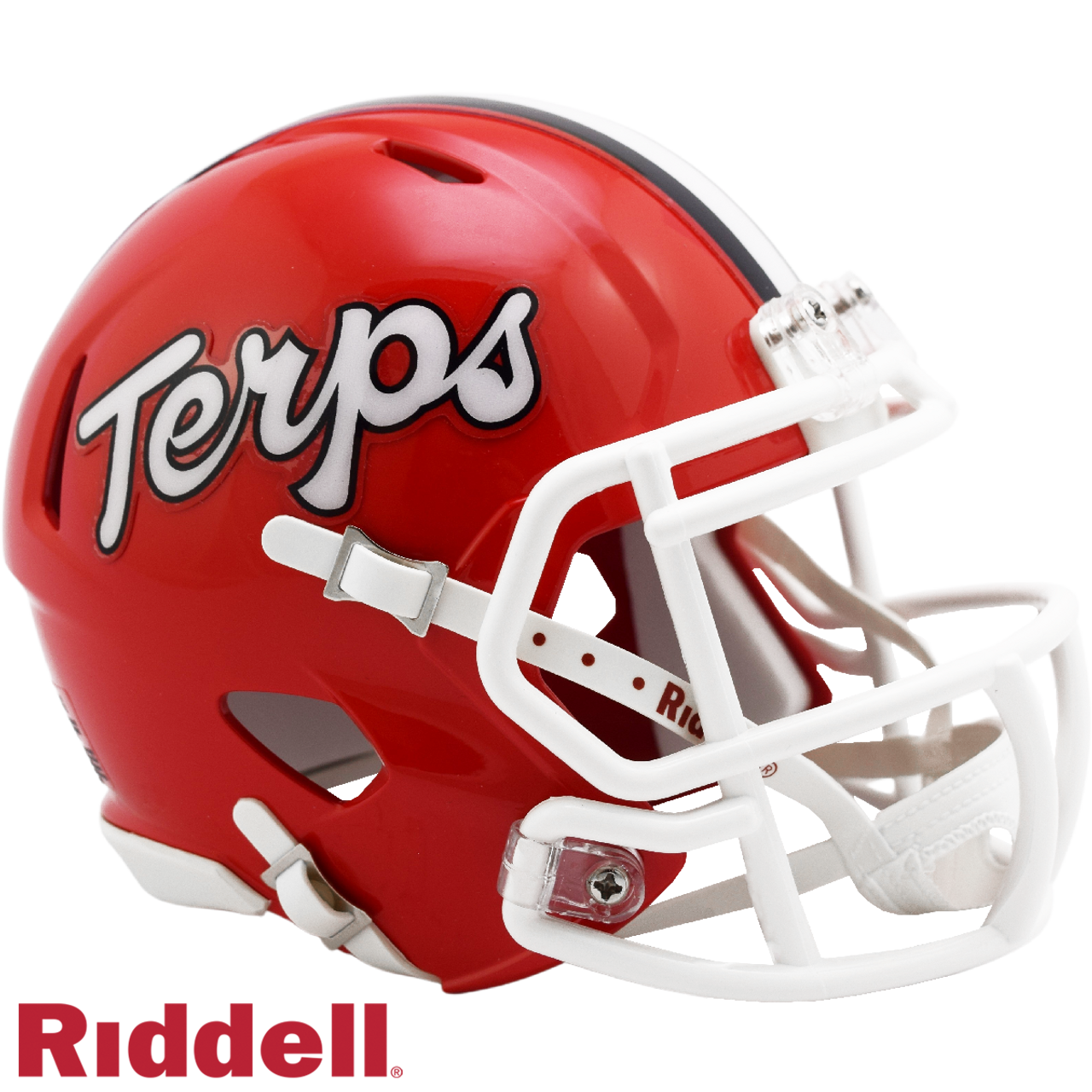 Maryland Terrapins Helmet Riddell Replica Full Size Speed Style Script
