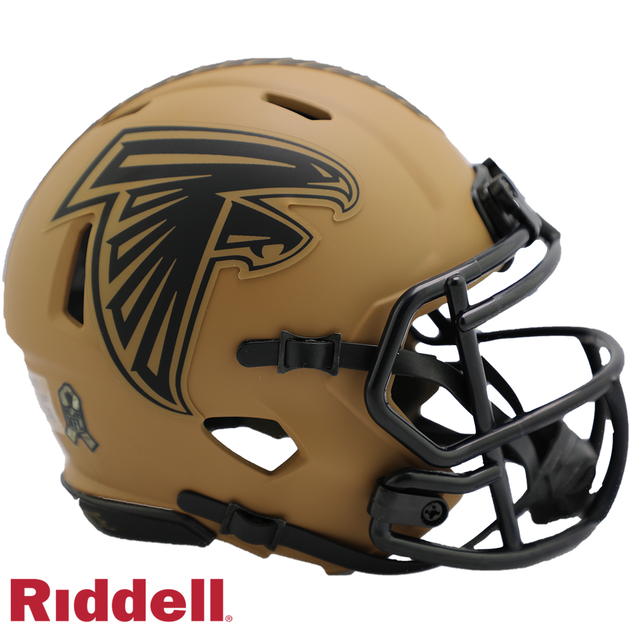 Atlanta Falcons Helmet Riddell Replica Mini Speed Style Salute To Service 2023