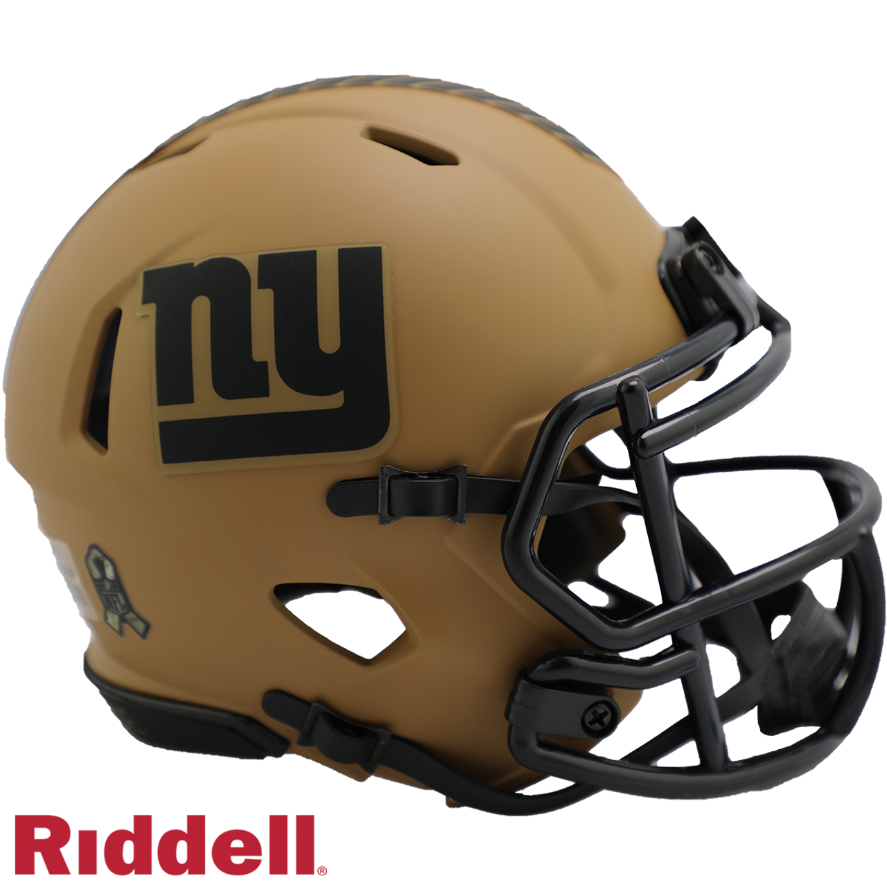 New York Giants Helmet Riddell Replica Mini Speed Style Salute To Service 2023