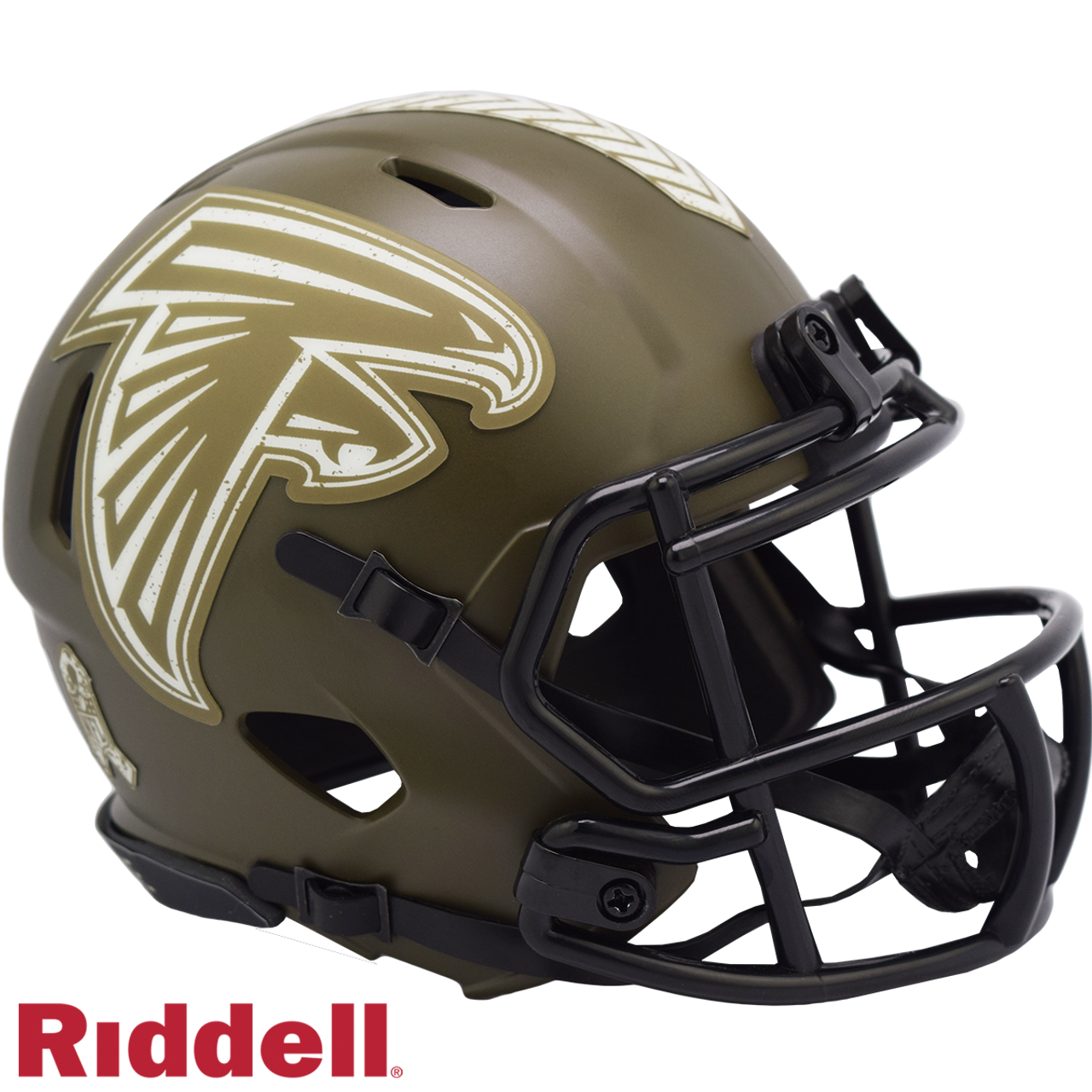 Atlanta Falcons Helmet Riddell Replica Mini Speed Style Salute To Service