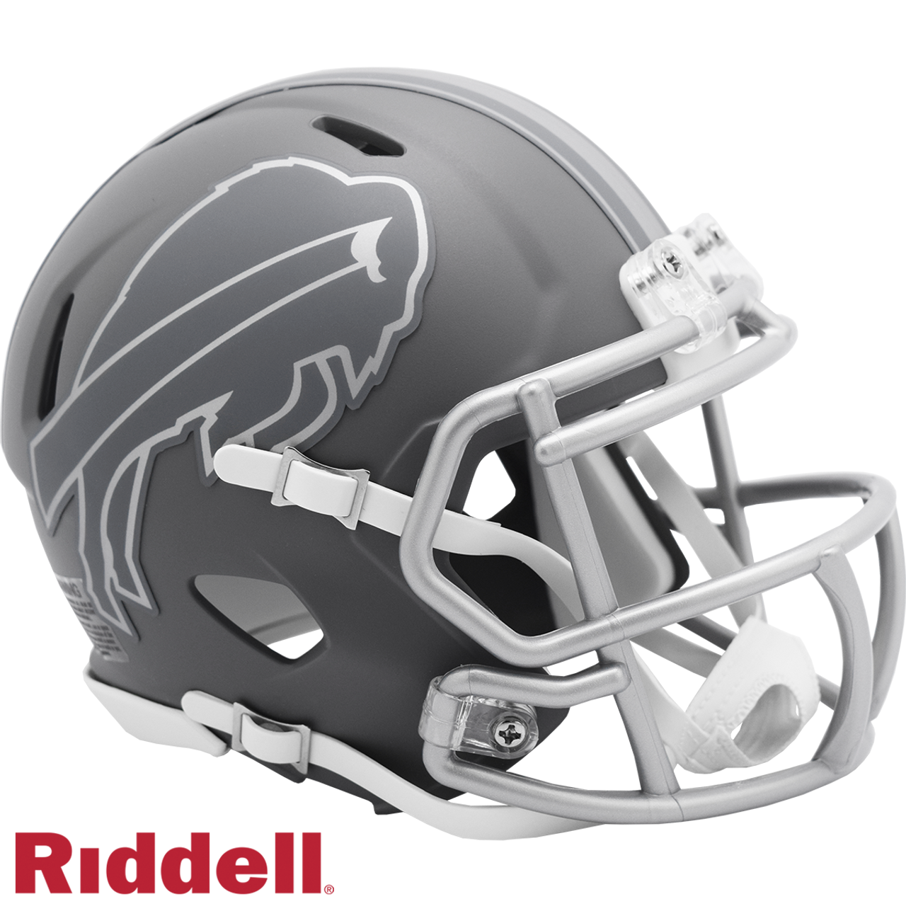 Buffalo Bills Helmet Riddell Replica Mini Speed Style Slate Alternate