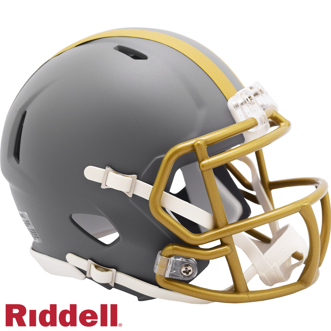 Cleveland Browns Helmet Riddell Replica Mini Speed Style Slate Alternate