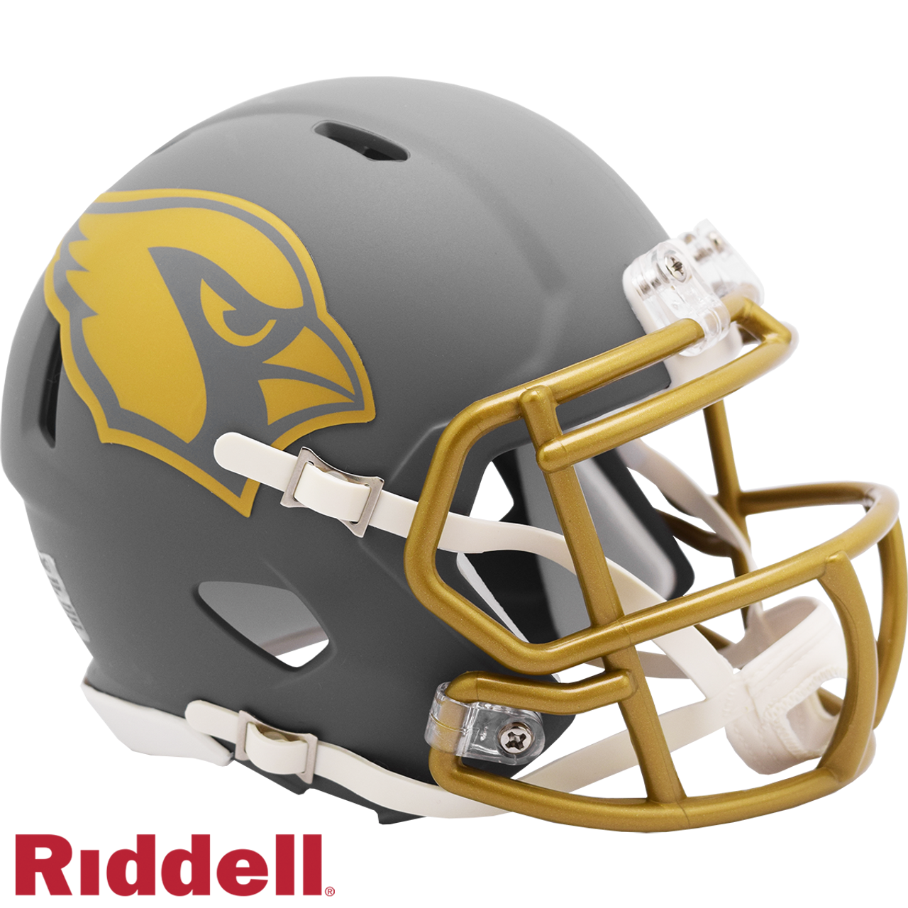 Arizona Cardinals Helmet Riddell Replica Mini Speed Style Slate Alternate