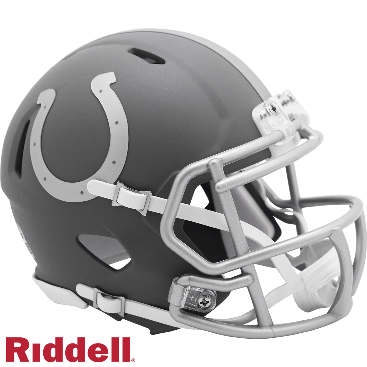Indianapolis Colts Helmet Riddell Replica Mini Speed Style Slate Alternate