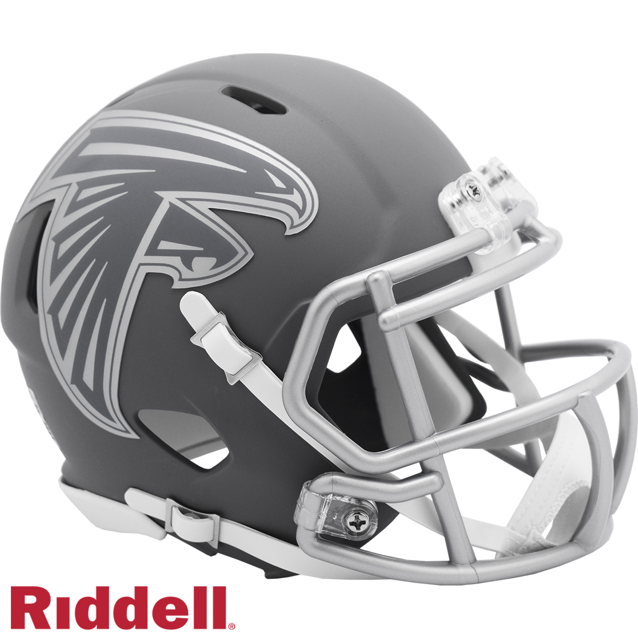 Atlanta Falcons Helmet Riddell Replica Mini Speed Style Slate Alternate