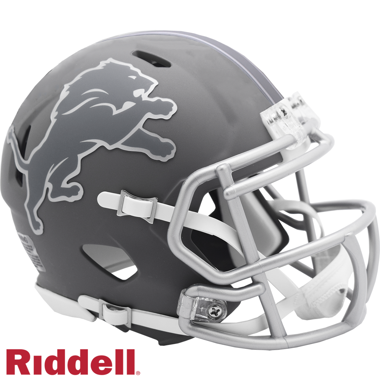Detroit Lions Helmet Riddell Replica Mini Speed Style Slate Alternate 2024