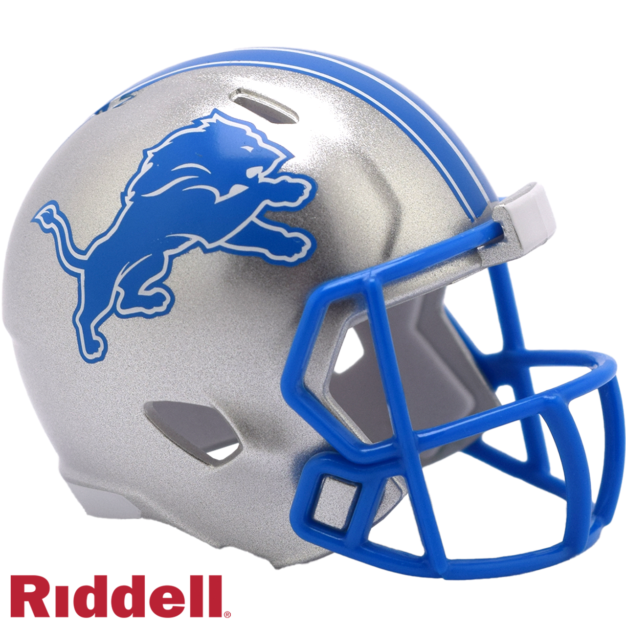 Detroit Lions Helmet Riddell Pocket Pro Speed Style 2024