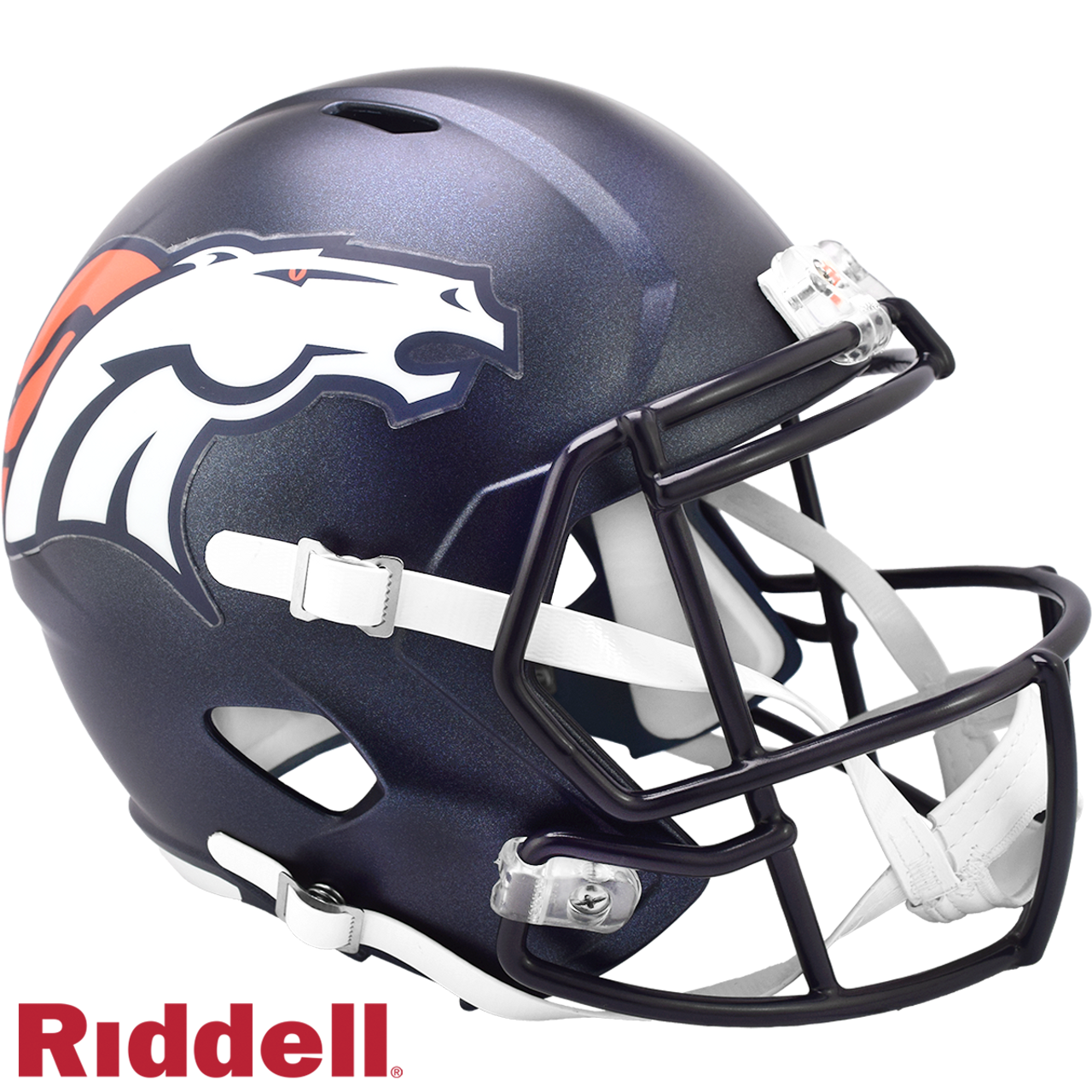 Denver Broncos Helmet Riddell Replica Full Size Speed Style 2024
