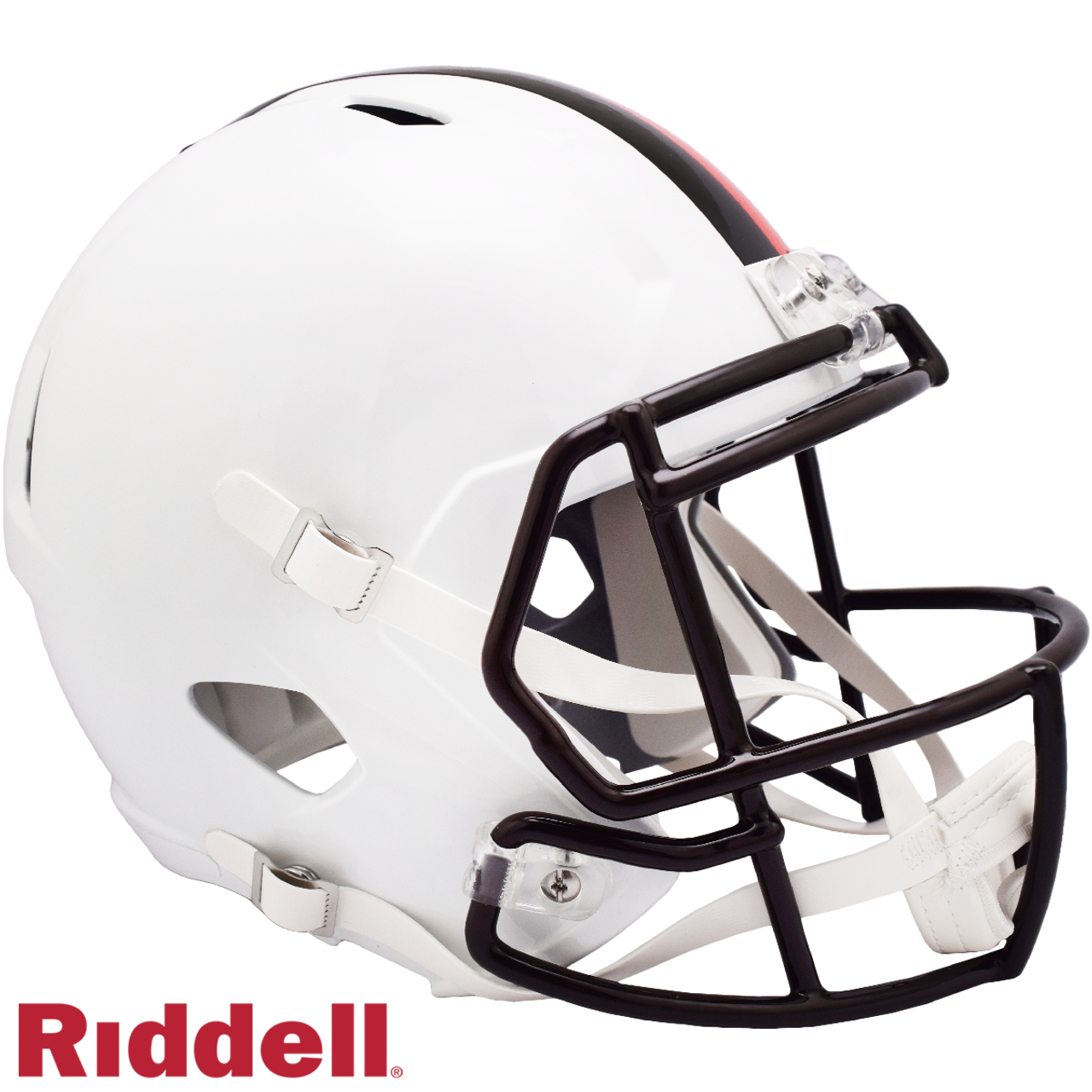 Cleveland Browns Helmet Riddell Replica Full Size Speed Style On-Field Alternate 2023 White Out