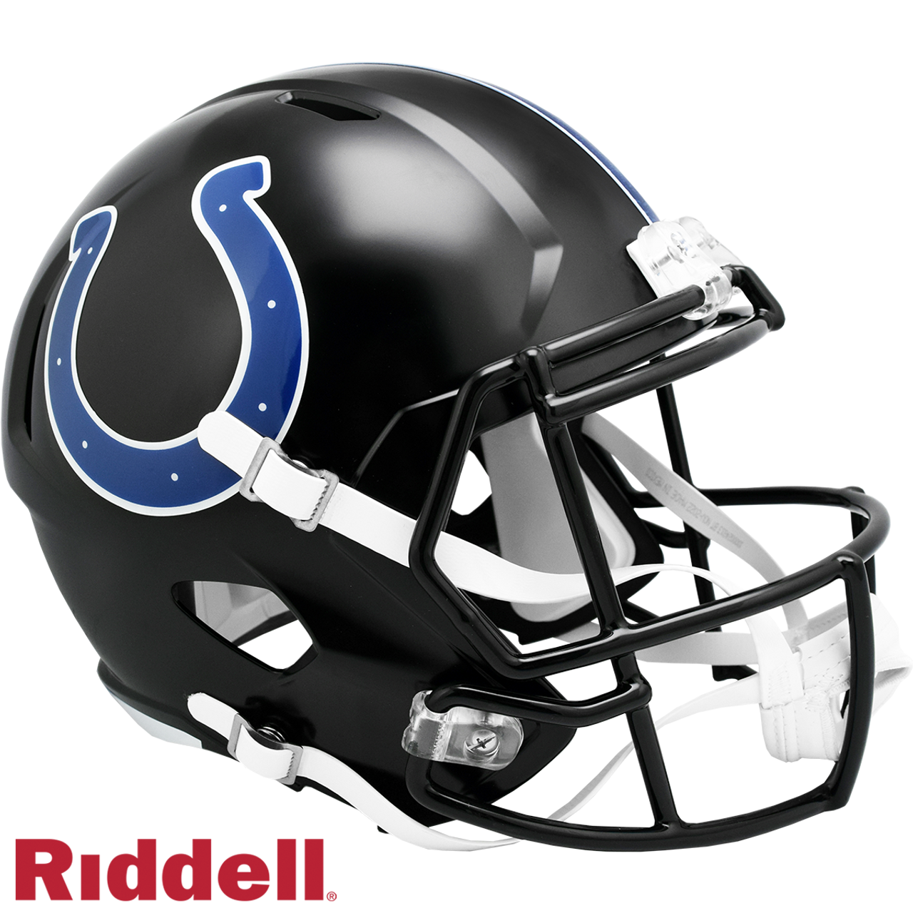 Indianapolis Colts Helmet Riddell Replica Full Size Speed Style On-Field Alternate 2023 Indiana Nights