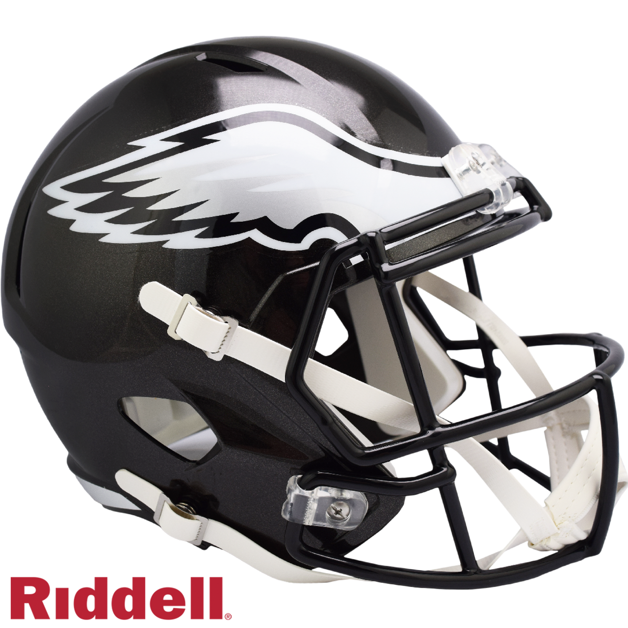 Philadelphia Eagles Helmet Riddell Replica Full Size Speed Style On-Field Alternate