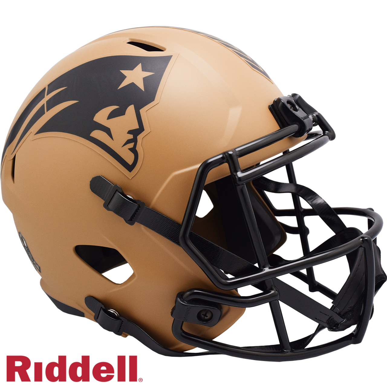 New England Patriots Helmet Riddell Replica Full Size Speed Style Salute To Service 2023