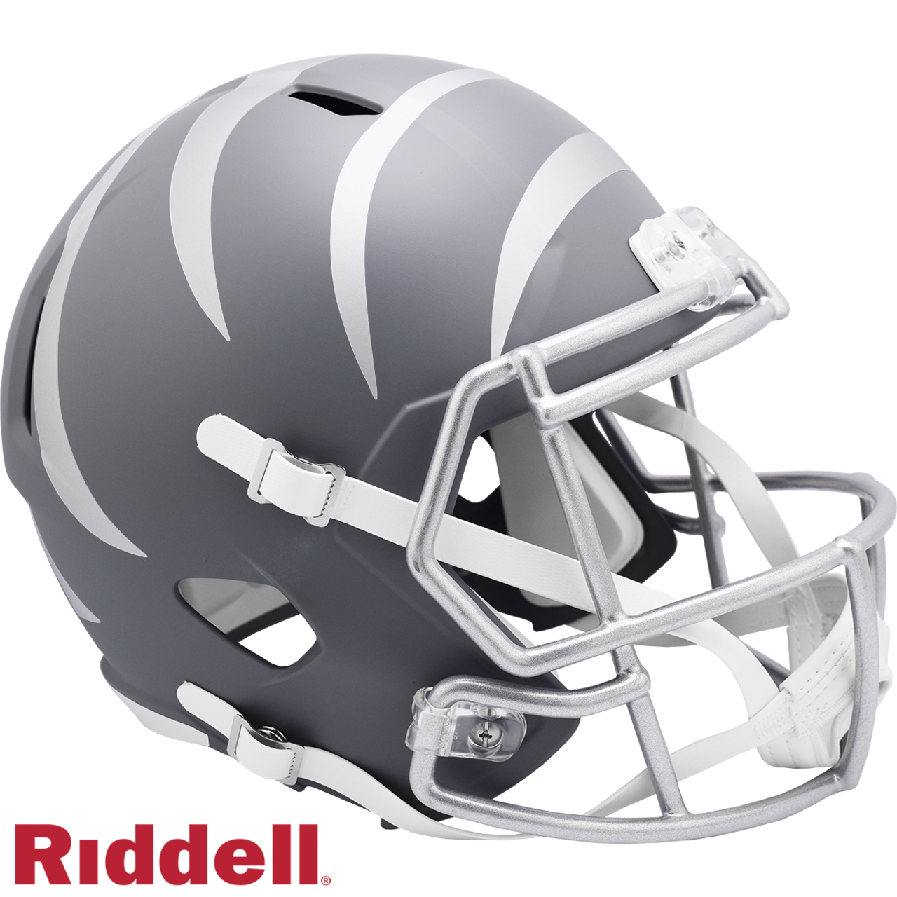 Cincinnati Bengals Helmet Riddell Replica Full Size Speed Style Slate Alternate