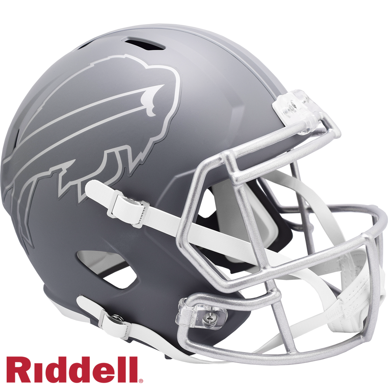 Buffalo Bills Helmet Riddell Replica Full Size Speed Style Slate Alternate