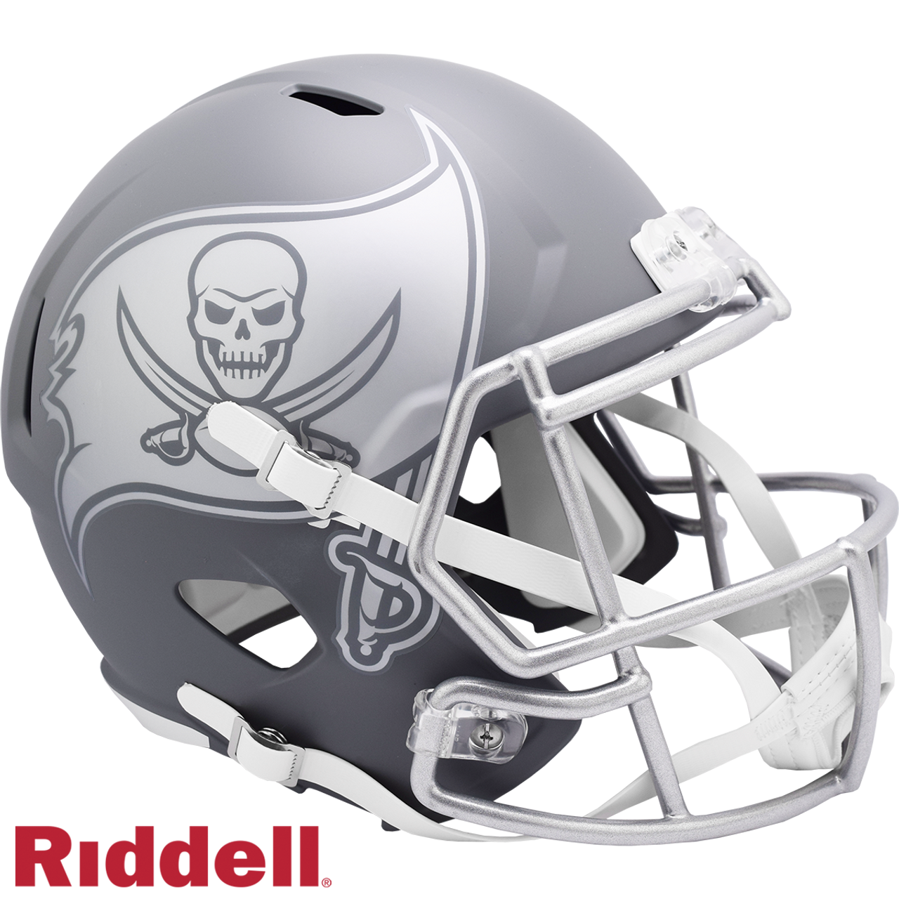 Tampa Bay Buccaneers Helmet Riddell Replica Full Size Speed Style Slate Alternate
