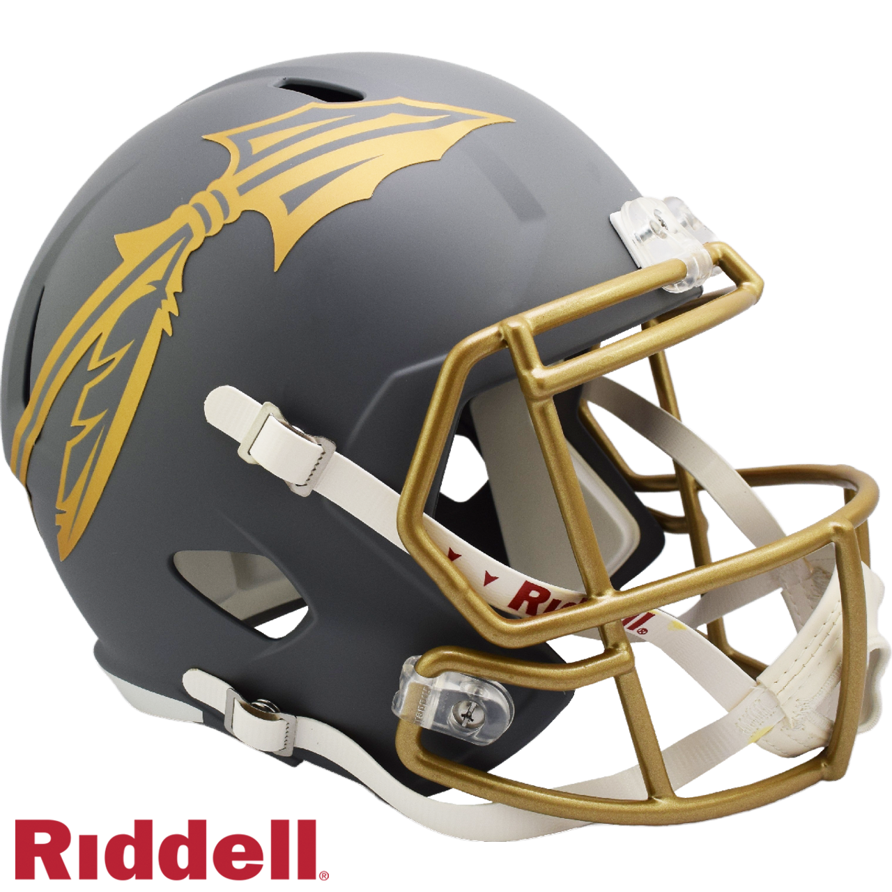 Florida State Seminoles Helmet Riddell Replica Full Size Speed Style Slate Alternate