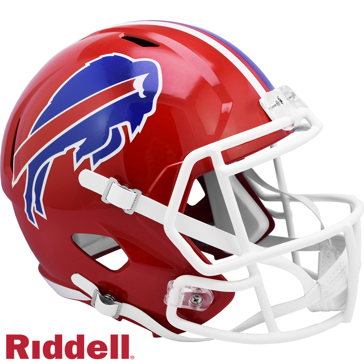 Buffalo Bills Helmet Riddell Replica Full Size Speed Style 1987-2001 T/B