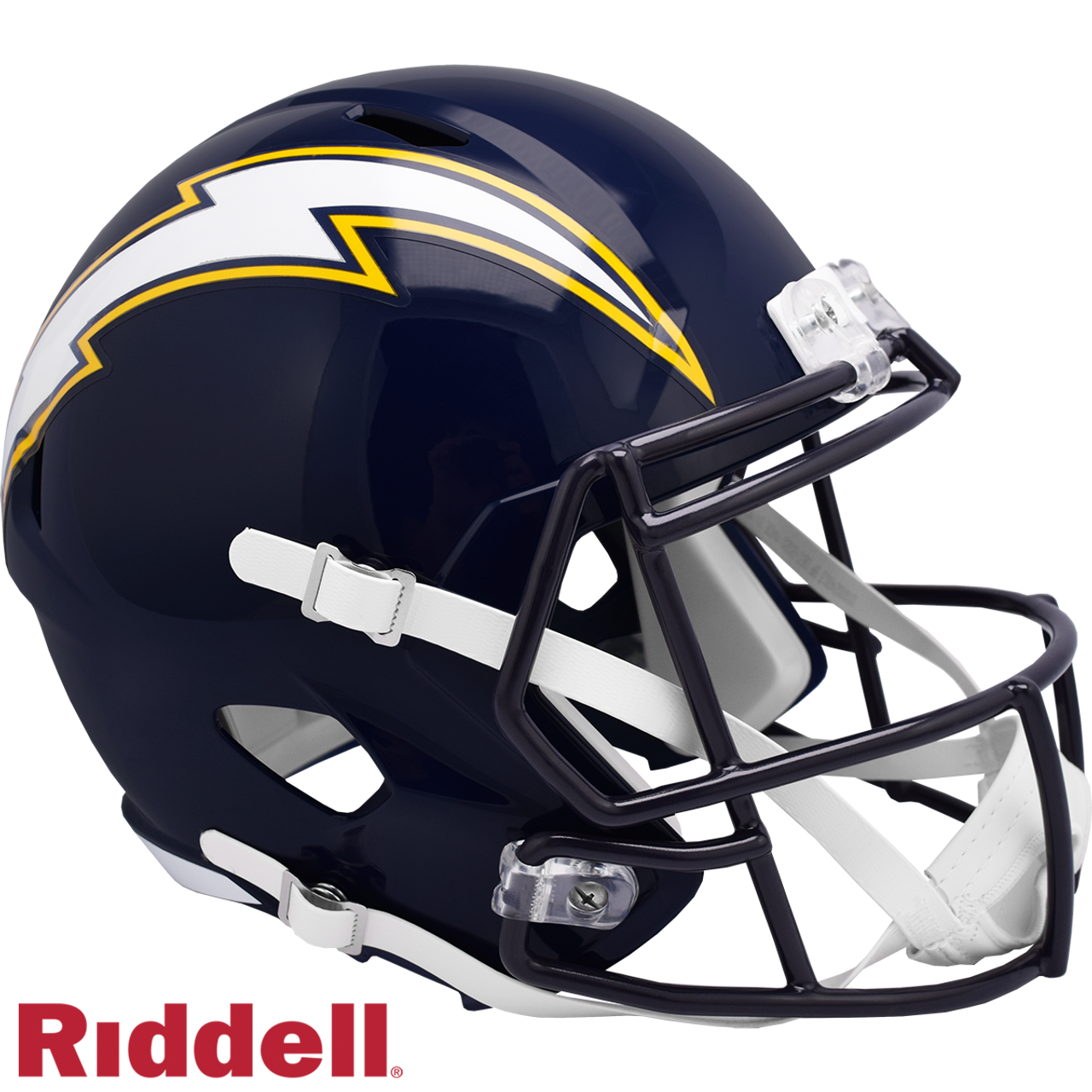 Los Angeles Chargers Helmet Riddell Replica Full Size Speed Style 1988-2006 T/B
