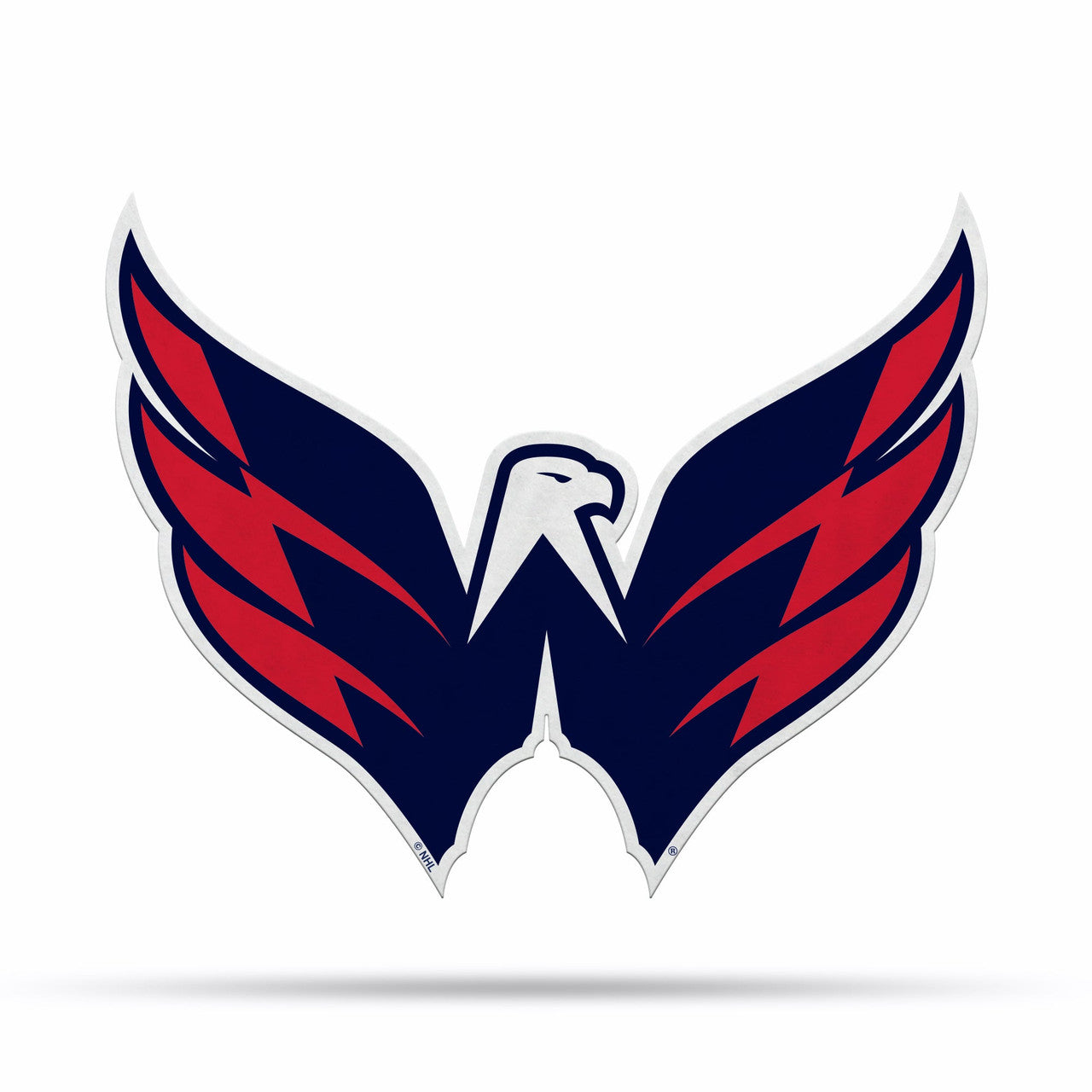 Washington Capitals Pennant Shape Cut Logo Design