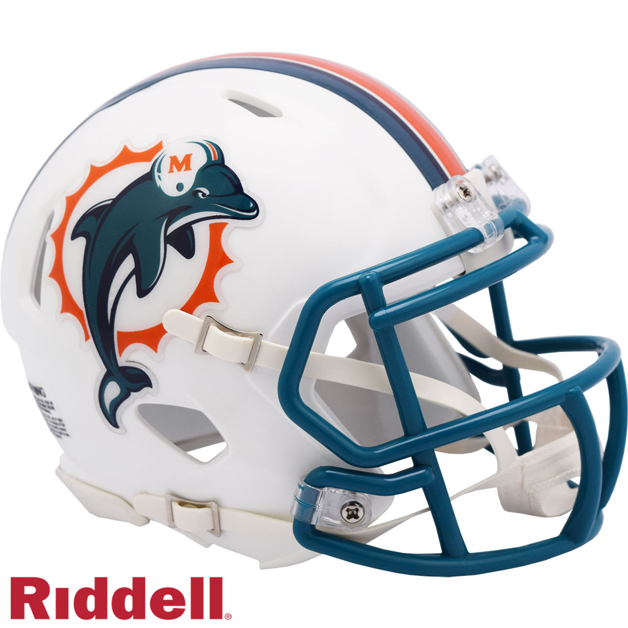 Miami Dolphins Helmet Riddell Replica Mini Speed Style 1997-2012 T/B