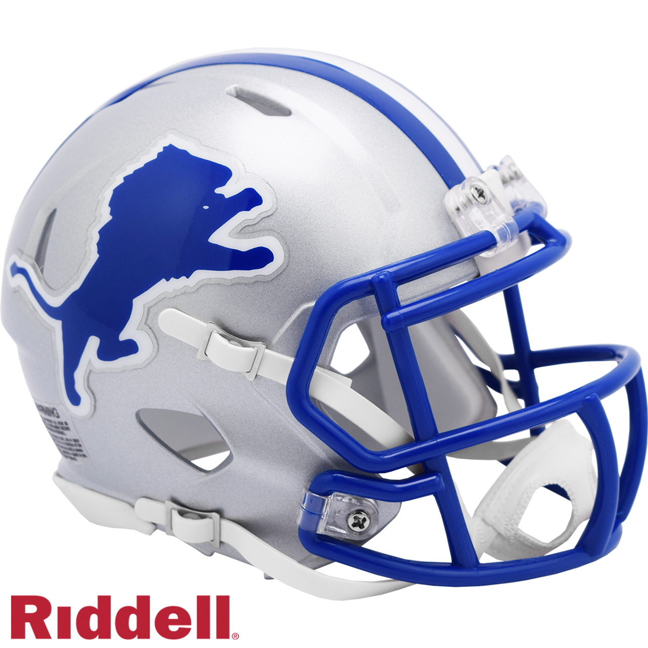 Detroit Lions Helmet Riddell Replica Mini Speed Style 1983-2002 T/B