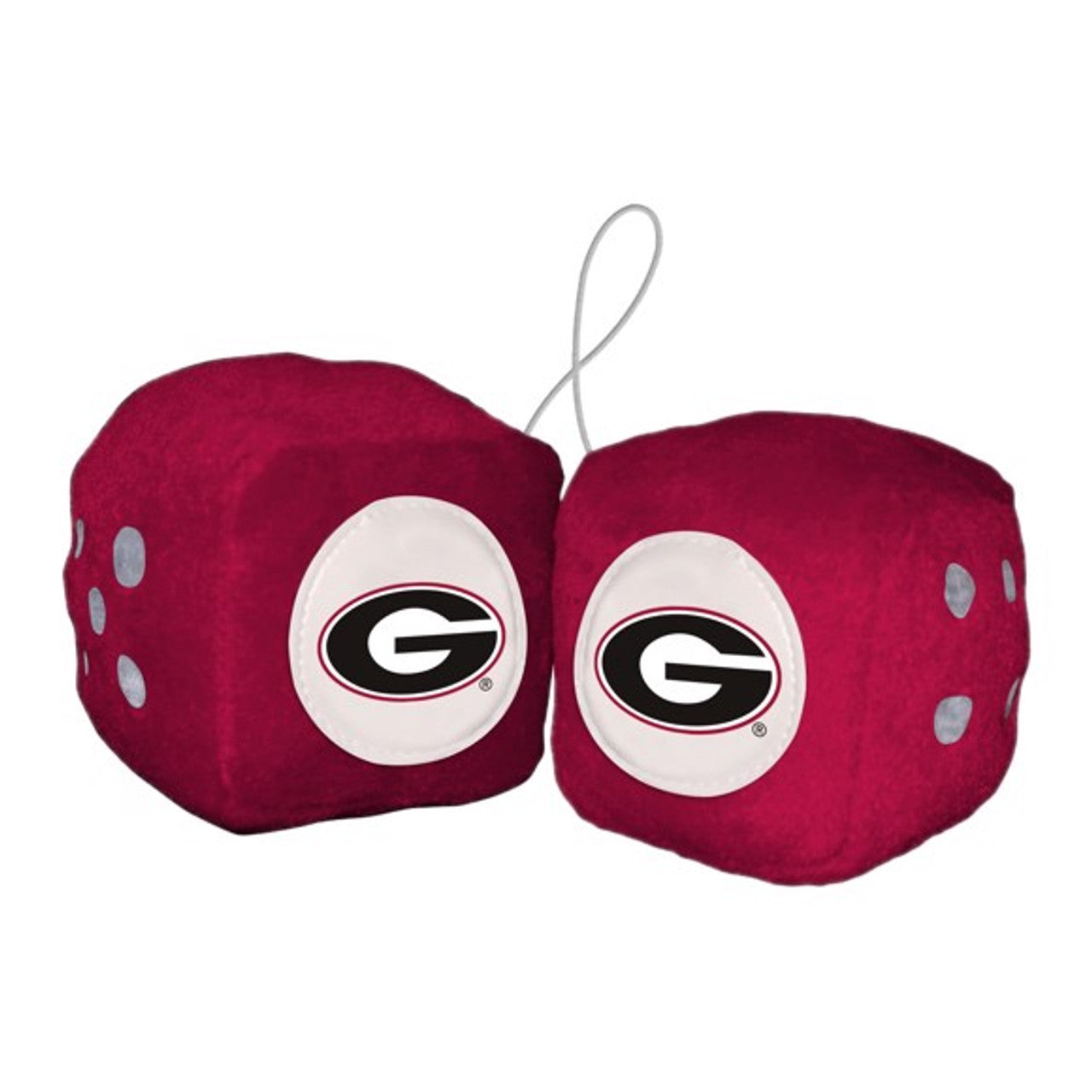 Georgia Bulldogs Fuzzy Dice