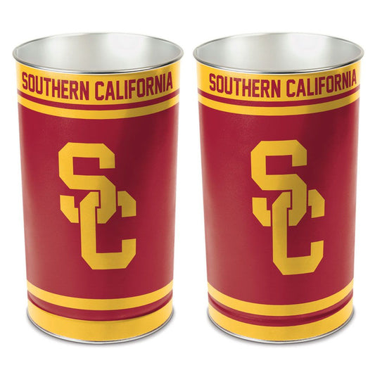 USC Trojans Wastebasket 15 Inch