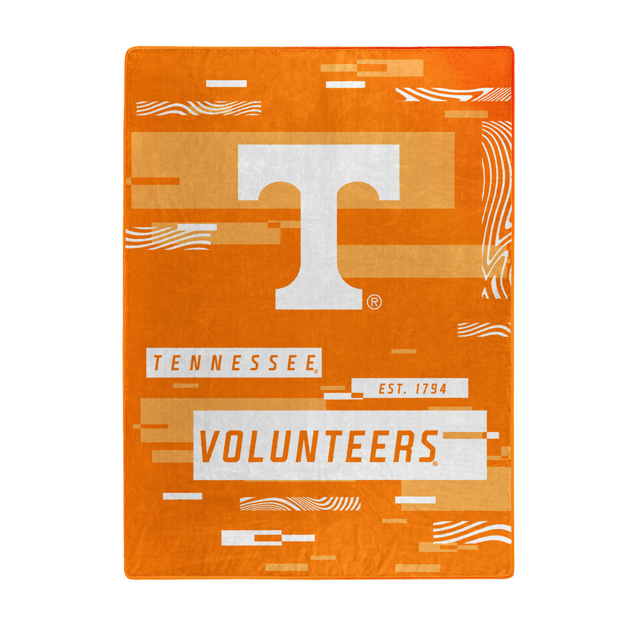 Tennessee Volunteers Blanket 60x80 Raschel Digitize Design